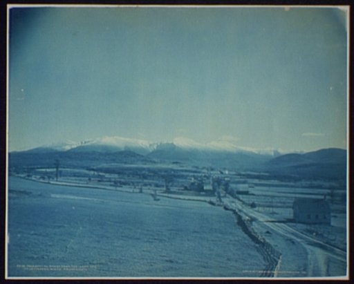 Presidential Range from the Look-off, Jefferson, White Mountains