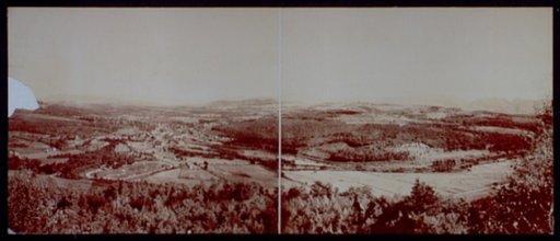 The White and Franconia Mts. from Kilburn Crags, Littleton