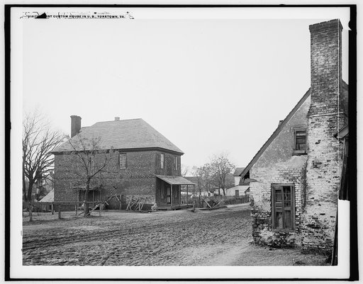 Fi]rst custom house in U.S., Yorktown, Va.