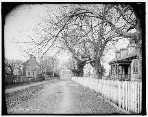 A street in Yorktown, Va.