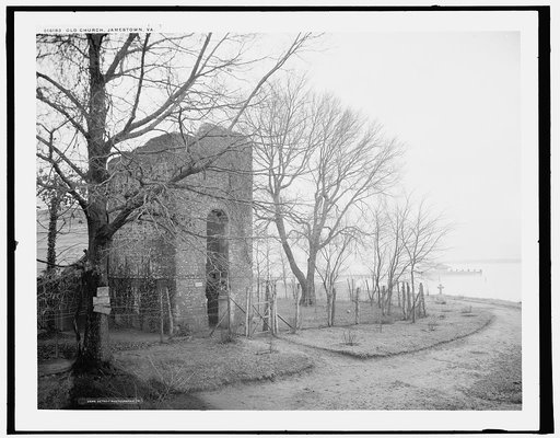 Old church, Jamestown, Va.