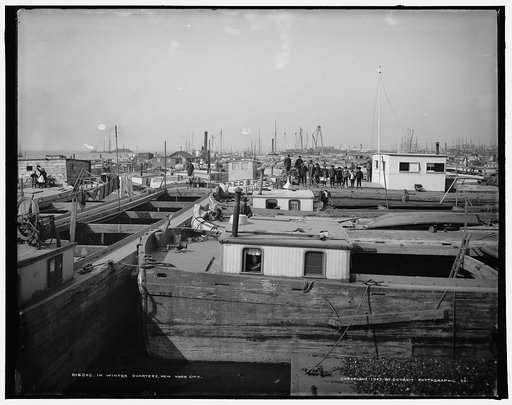 In winter quarters, New York City