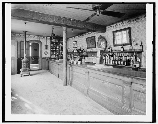 Old Absinthe House, the bar, New Orleans, La.