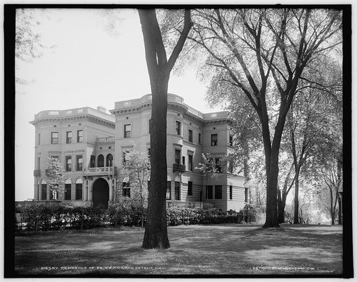 Residence of Dr. T. A. McGraw, Detroit, Mich