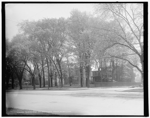 Residences on Jefferson Avenue, Detroit, Mich.