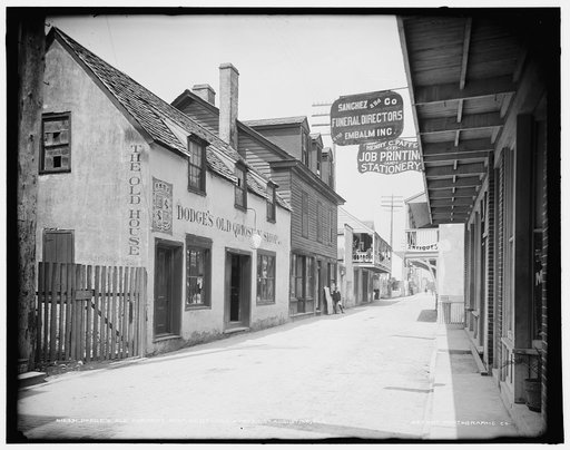 Dodge's Old Curiosity Shop, St. George Street, St. Augustine, Fla.