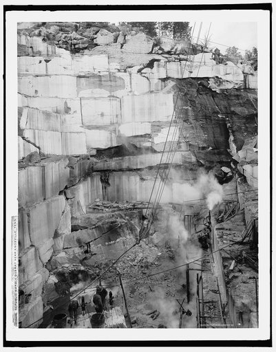 Republic Marble Quarry near Knoxville, Tenn.