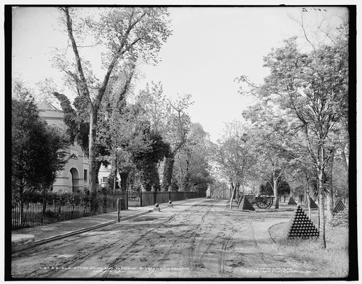 Old storehouse and officers' quarters, U.S. Arsenal, Augusta, Ga.
