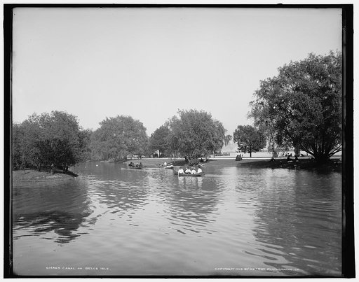 Canal on Belle Isle
