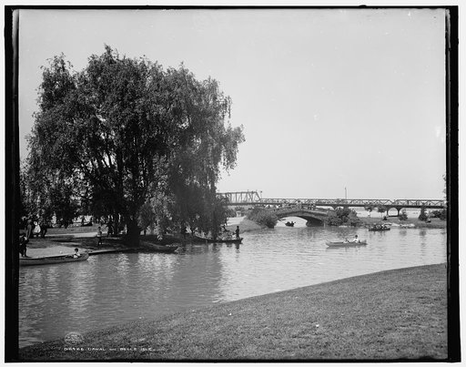 Canal on Belle Isle