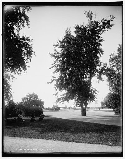 Bridge approach, Belle Isle