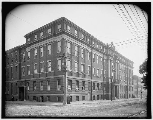 Hospital building, University of Maryland, Baltimore, Md.