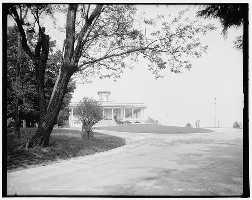 The Mansion [i.e. Druid Hill Mansion], Druid Park, Baltimore, Md.