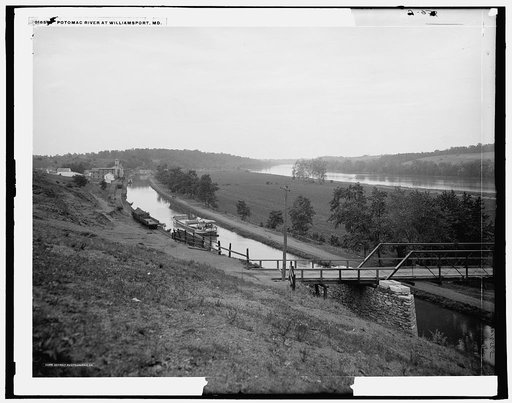 Potomac River at Williamsport, Md.