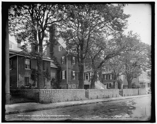 Carvel Hall [Hotel] (old Paca mansion), Annapolis, Md.