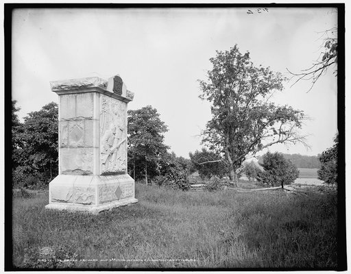 The Peach Orchard and 3rd Mich. Infantry Monument, Gettysburg