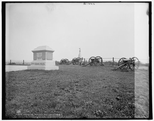 Summit of Barlow's knoll, Gettysburg