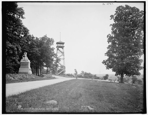 Summit of Oak Ridge, Gettysburg