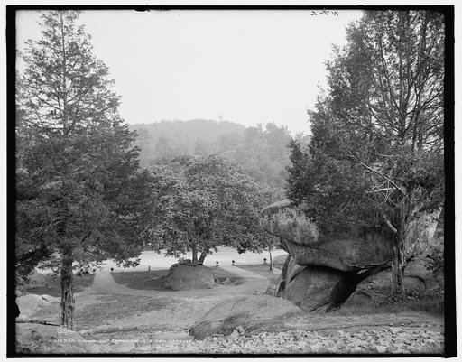 Round Top from Devil's Den, Gettysburg, Pa.