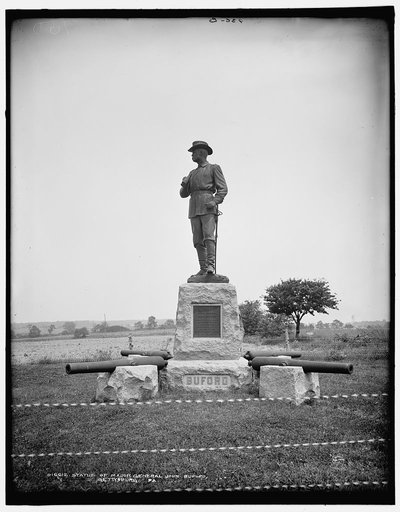 Statue of Major General John Buford, Gettysburg, Pa.
