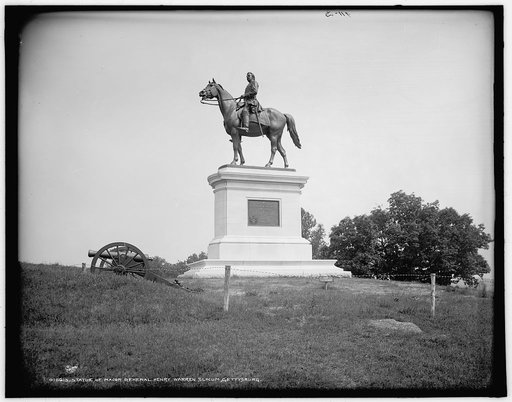Statue of Major General Henry Warren [sic] Slocum, Gettysburg
