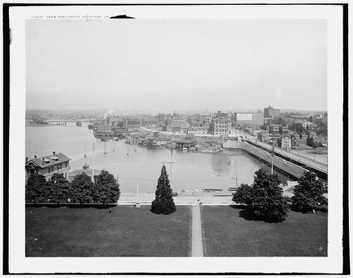 From parliament buildings, Victoria