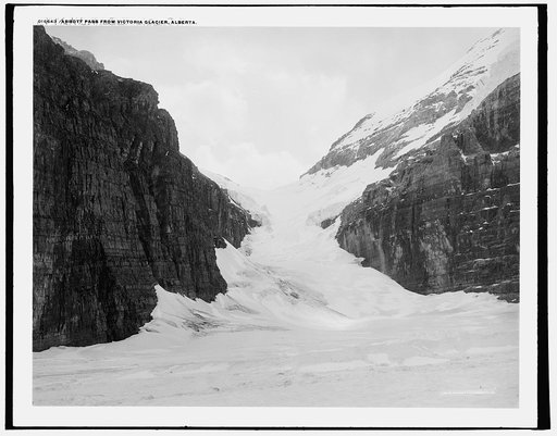 Mt. Victoria from Victoria Glacier, Alberta