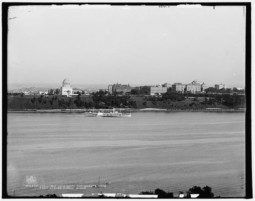 Columbia University and Grant's Tomb from across Hudson River