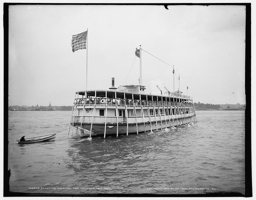 Floating hospital for children, New York