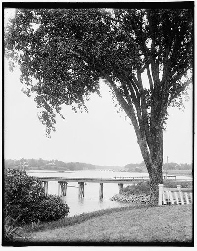 Glimpse of York River, York vicinity, Me.