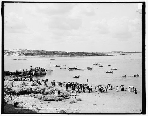 Water sports at Annisquam, Gloucester, Mass.
