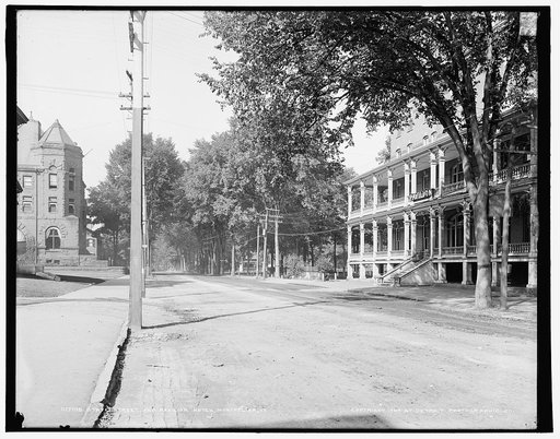State Street and Pavilion Hotel, Montpelier, Vt.