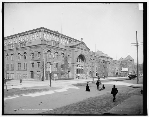 Mechanics' Building [Mechanic's Hall], Boston, Mass.
