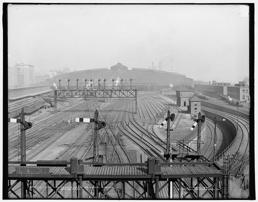 Yard and tracks, South Terminal Station, Boston, Mass.