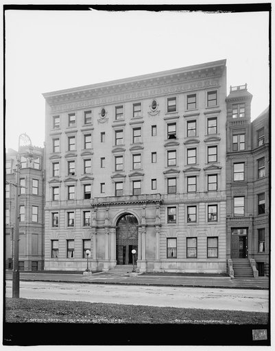 Hotel Tuilleries [i.e. Tuileries], Boston, Mass.