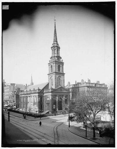 Arlington Street Church, Boston, Mass.