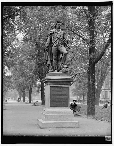 John Glover statue, Boston, Mass.