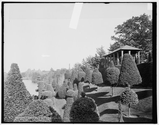 Italian garden, Hunnewell Estate, Wellesley, Mass.