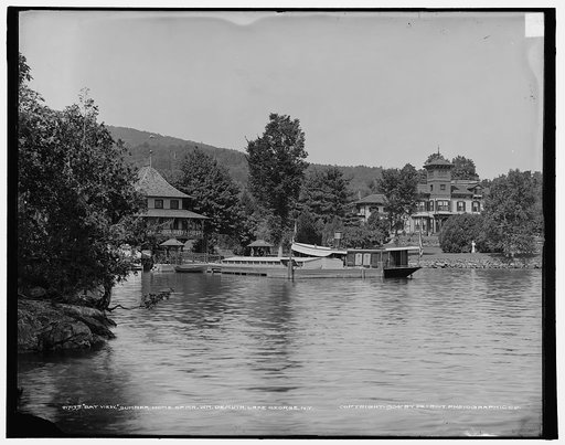 Bay View, summer home of Mr. Wm. [i.e. William] Demuth, Lake George, N.Y.