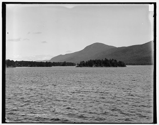 Looking north from Pearl Point, Lake George