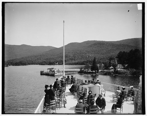 Approaching Huletts Landing, Lake George