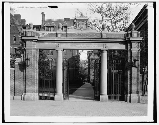 Class of '75 Gate, Harvard University, Mass.