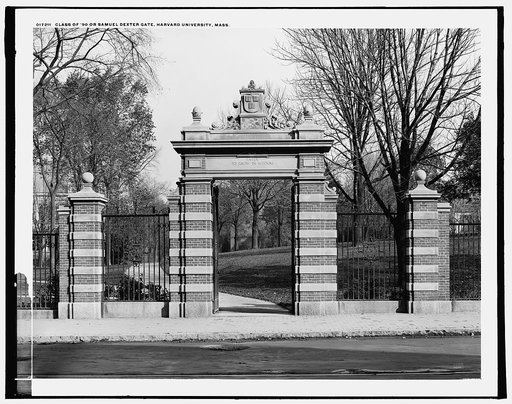 Class of '90 or Samuel Dexter Gate, Harvard University, Mass.