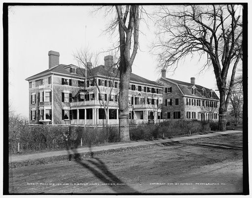 Phillip's Inn and old [Harriet Beecher] Stowe house, Andover, Mass.
