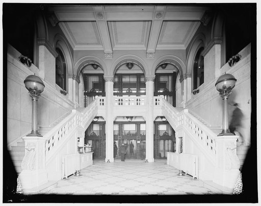 The Lobby, Union Trust Building, Detroit, Mich.