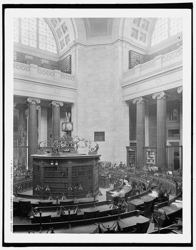 Library, Columbia University, New York, N.Y.