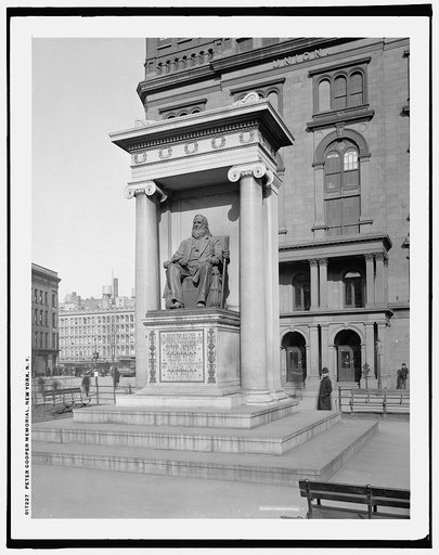 Peter Cooper Memorial, New York, N.Y.