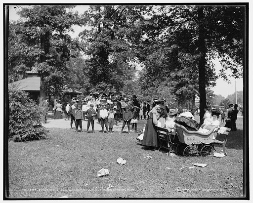 Children's playground, Belle Isle Park, Detroit, Mich.