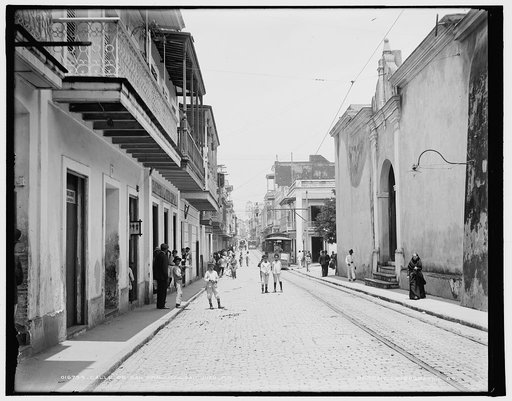 Calle de San Francisco, San Juan, P.R.