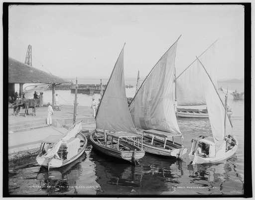 Native sailboats, San Juan, P.R.